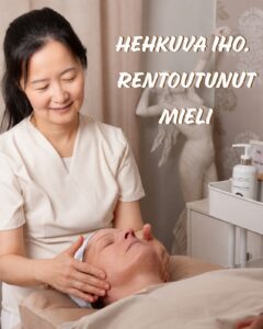 Lin_In_Treatment_ColourBalanced_jpg Syvärentouttava kasvohoito kosmetologilta kauneushoitolassa Tampereella – ihonhoitoa ja hyvinvointipalveluja.